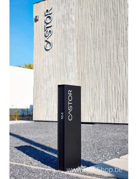 Fenix RAL 9005 - Boîte aux lettres Albo aluminium