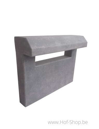 Maat 26 x 33 - inmetsgleuf arduin