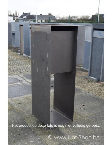 Carta - brievenbus cortenstaal