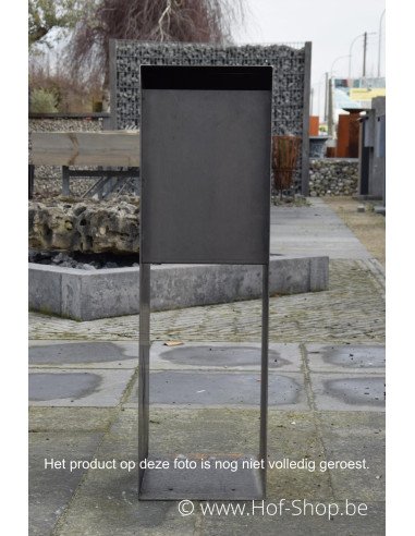 Carta - brievenbus cortenstaal