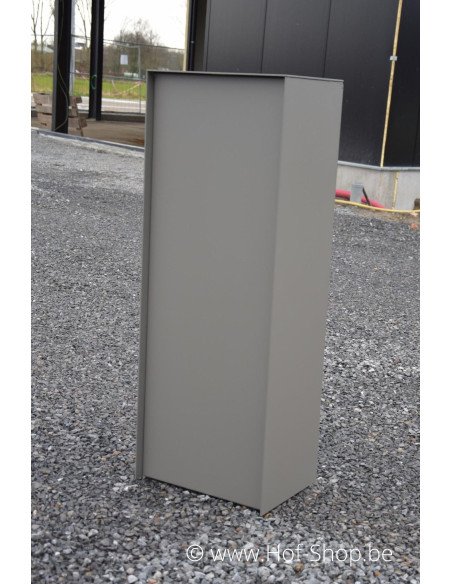 Dropbox Small RAL 7039 - pakketbus aluminium