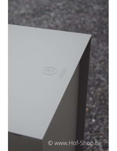 Dropbox Small RAL 7039 - pakketbus aluminium