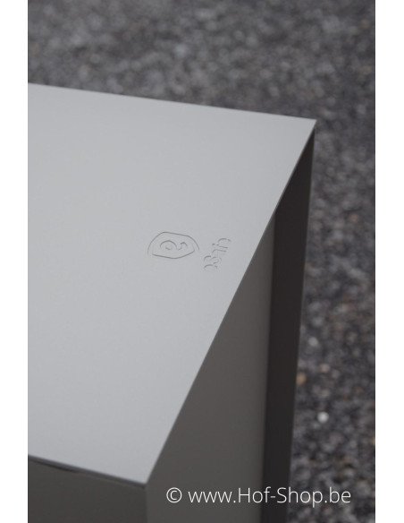 Dropbox Small RAL 7039 - pakketbus aluminium