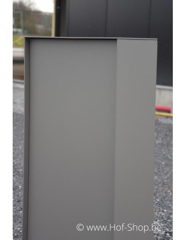 Dropbox Small RAL 7039 - pakketbus aluminium