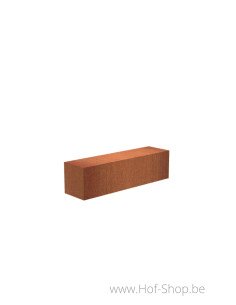 Socle 150 x 150 x 40 - socle en acier corten