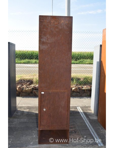 Pakun - Geroba boîte à colis en acier corten