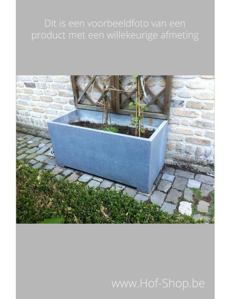 Square Modern 100 x 45 x 45 cm - VASP Jardinière en pierre bleue