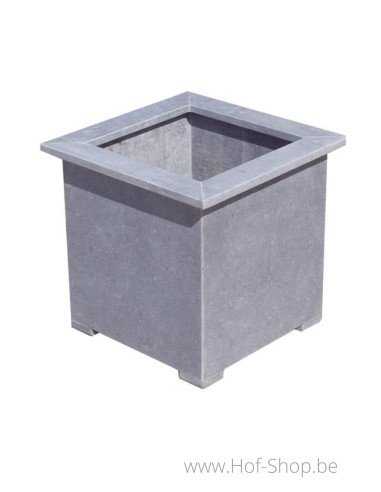 Square Classic 40 x 40 x 42 cm - VASP Jardinière en pierre bleue