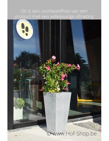 Cone Modern 40 x 27 x 42 cm - Jardinière en pierre bleue