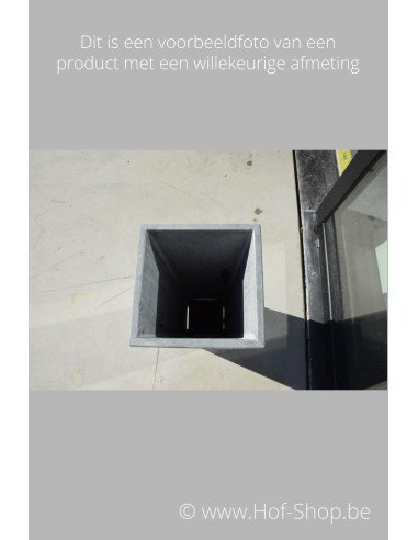 Cone Modern 40 x 27 x 42 cm - Jardinière en pierre bleue