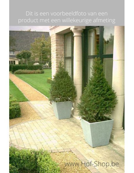 Cone Modern 40 x 27 x 42 cm - Jardinière en pierre bleue