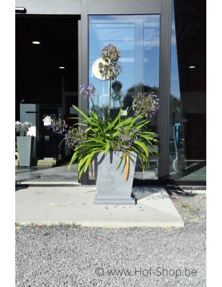 Cone Classic 50 x 35 x 55 cm - Jardinière en pierre bleue