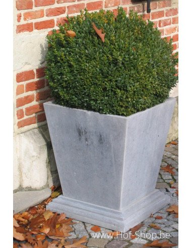 Cone Classic 50 x 35 x 55 cm - Jardinière en pierre bleue
