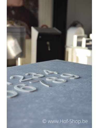 Numéro 0 - acier inoxydable de 5 cm de haut (Ari) - Fin de série