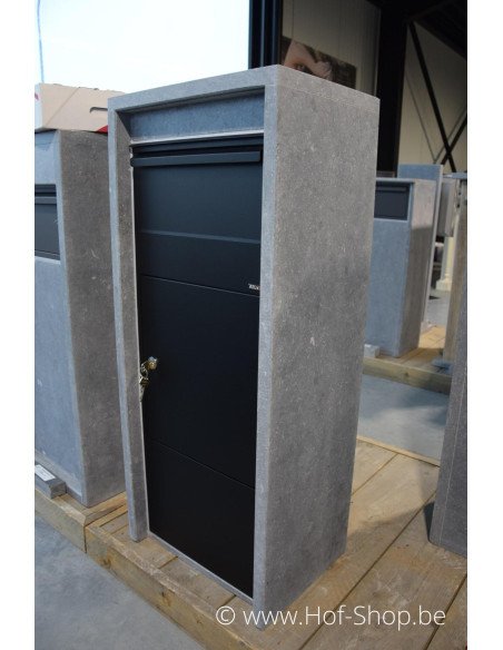 Ty-Ty Parcel noir - boîte à colis VASP en pierre blue