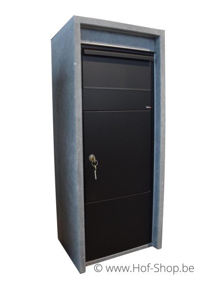 Ty-Ty Parcel noir - boîte à colis VASP en pierre blue