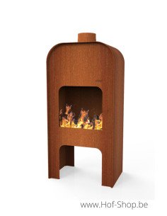 GAP Large - Cheminée en acier corten (la dernière pièce)