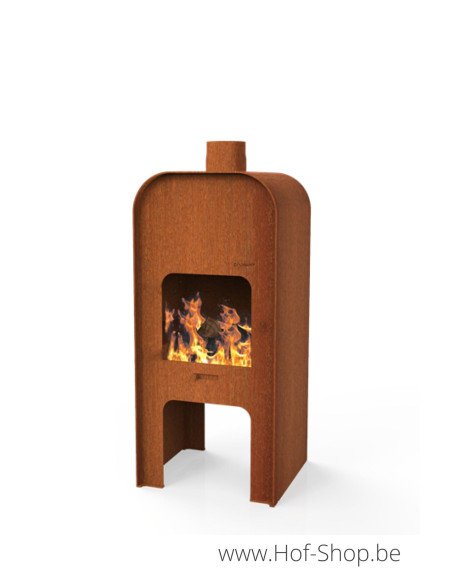 GAP Medium - Cheminée en acier corten (la dernière pièce)