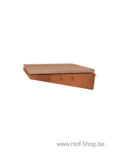 Wooden Extension Damm - Forno Cooking en acier corten