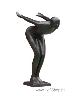 Zwemmer Frederick - bronzen beeld