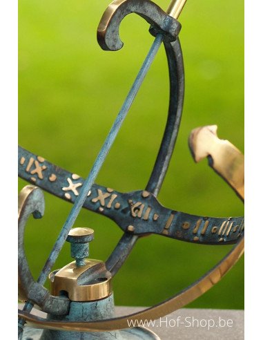 Cadran solaire (petit) - statue en bronze (GA0001BR-V)