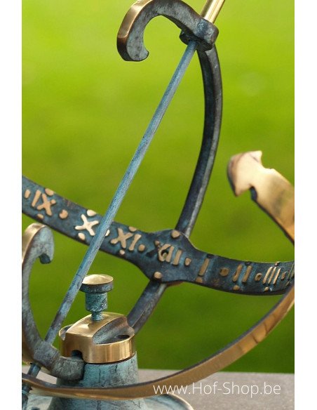 Cadran solaire (petit) - statue en bronze (GA0001BR-V)