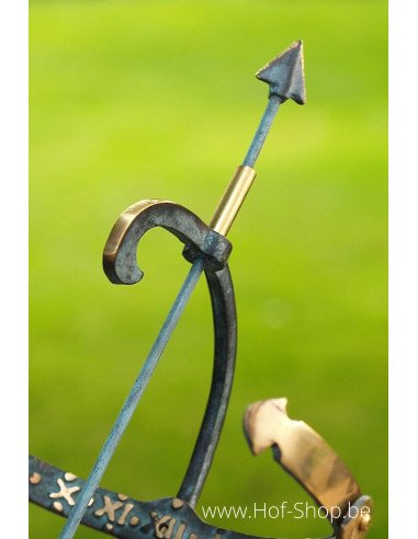 Cadran solaire (petit) - statue en bronze (GA0001BR-V)