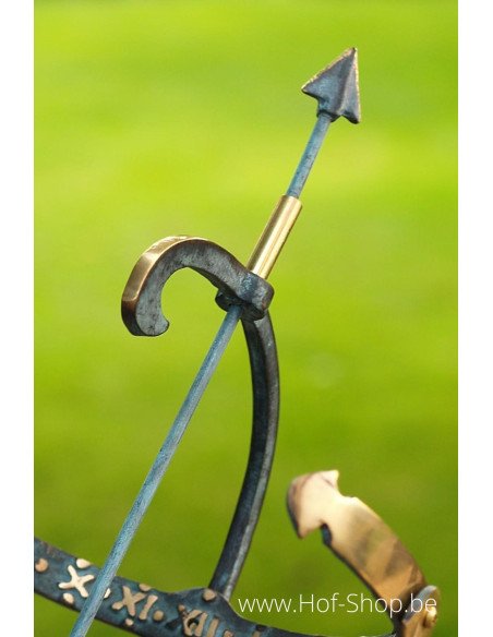 Cadran solaire (petit) - statue en bronze (GA0001BR-V)