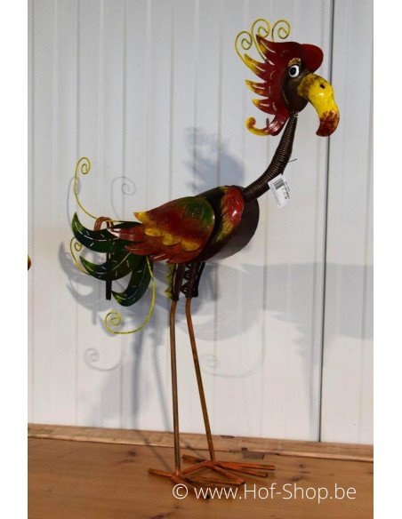 Flamingo dark medium - figurine en métal (MD16091)
