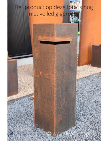 Ivar - boîte aux lettres en acier corten Adezz