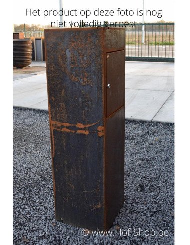 Ivar - boîte aux lettres en acier corten Adezz