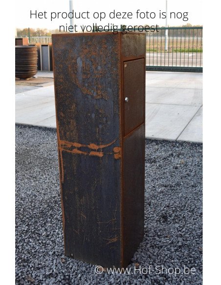 Ivar - boîte aux lettres en acier corten Adezz