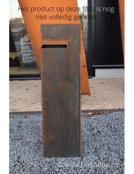 Ivar - boîte aux lettres en acier corten Adezz