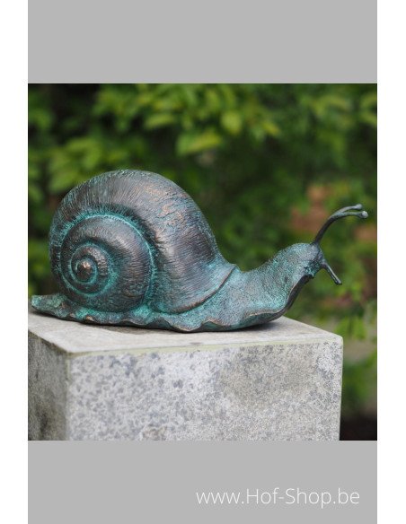 Slak - bronzen beeld (AN0413BR-V)