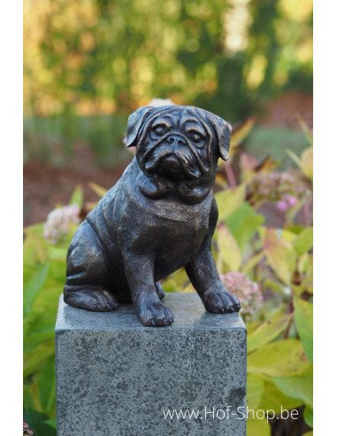 Carlin - statue en bronze (AN1173BRW-B)