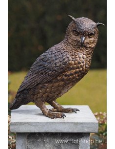 Hibou - statue en bronze (AN2213BR-B)