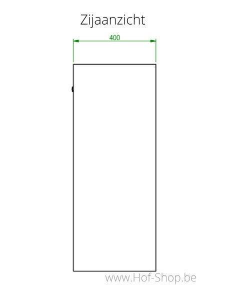 Nexus Medium RAL 7016 - boîte à colis eSafe aluminium