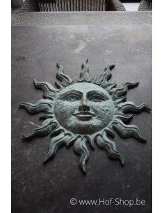 Petit soleil vert - Statue en bronze (HW0567BR-V)