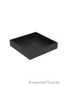 Carrez 200 x 200 x 40 cm - Jardinière Adezz en aluminium