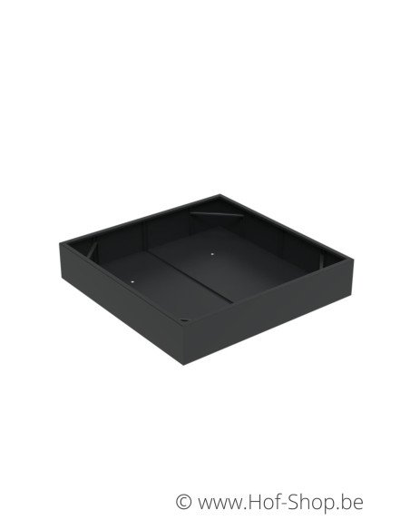 Carrez 200 x 200 x 40 cm - Jardinière Adezz en aluminium