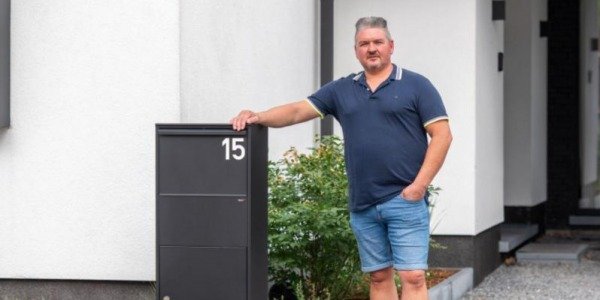 Daniël won zijn Allux Brievenbus